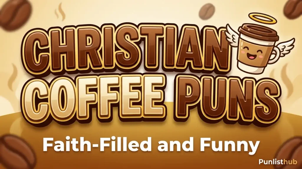 Christian Coffee Puns: 150+ Faith-Filled and Funny Coffee Jokes