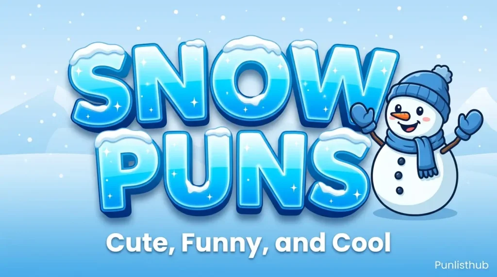 snow puns for instagram